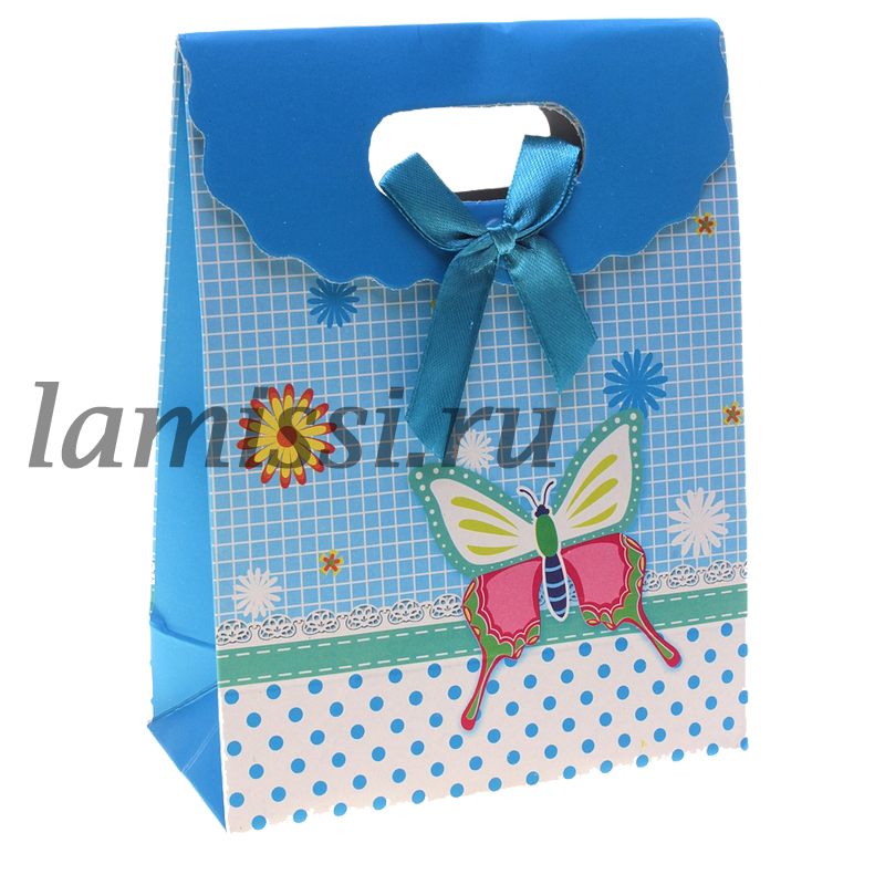 601742 Коробочка-пакет "Бабочка" ― Ламисси. Магазин подарков