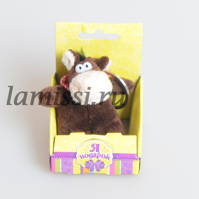 327769 Мягкая игрушка-брелок "Лошадь" ― Ламисси. Магазин подарков